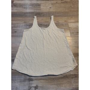 American eagle medium women's cream and gold tank top